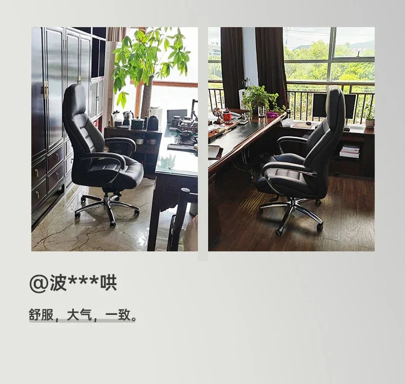 Luxury Comfy Office Chair Leather Executive Durable Conference Office Chair Computer Modern Chaise De Bureaux Office Furniture