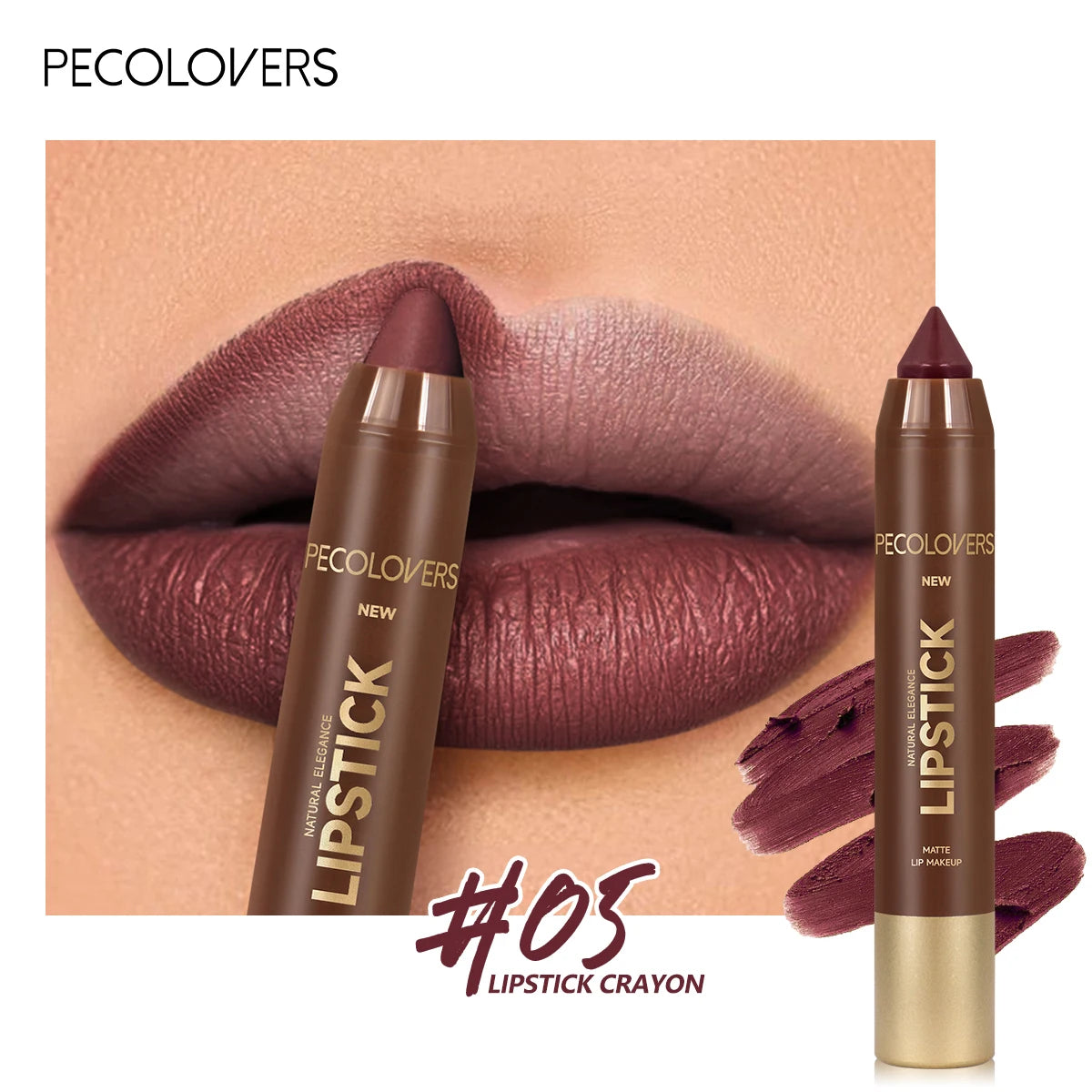 Fine Tip Lip Liner Pen Soft Mist Matte Lip Crayon Sexy Brown Red Lipstick Pencil Lip Contouring Lipliner Outline Tint Cosmetic.