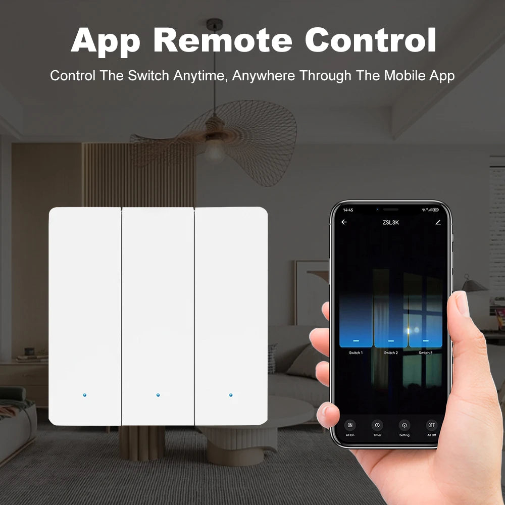 Tuya zigbee 3,0 smart life eu taster lichtsc halter kein neutraler kabel kein kondensator bedarf unterstützung alexa google home yandex alice.