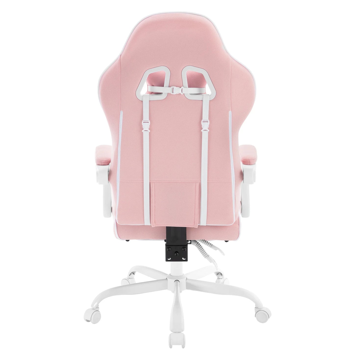 WOLTU Ergonomischer Gaming-Stuhl, Bürostuhl mit hoher Rückenlehne, Drehsessel mit Fußstütze und höhenverstellbarem Computerstuhl für die Lendenwirbelsäule