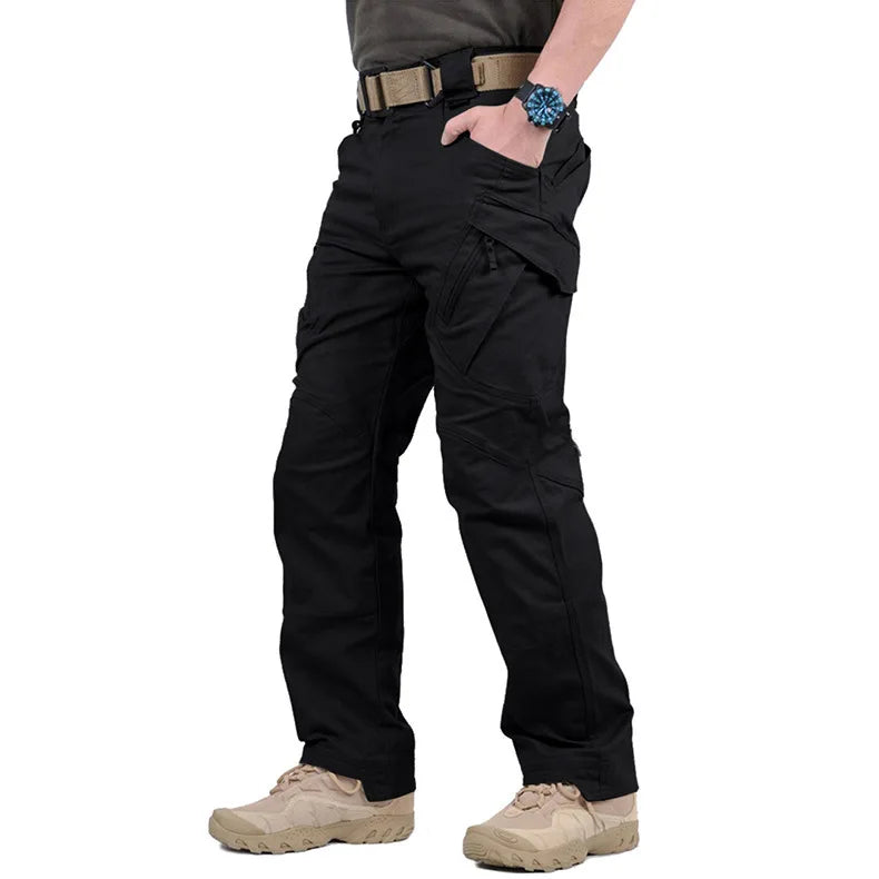Men's Tactical Cargo Pants Classic Outdoor Hiking Trekking Men Tactical Joggers Pants Military Multi Pocket Trousers.