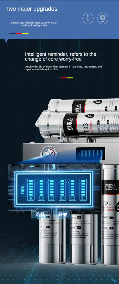 Stainless Steel Kitchen Direct Purifier Tap Water Faucet Filter Ultrafiltration Magnetized Water Machine Filtro De Agua.