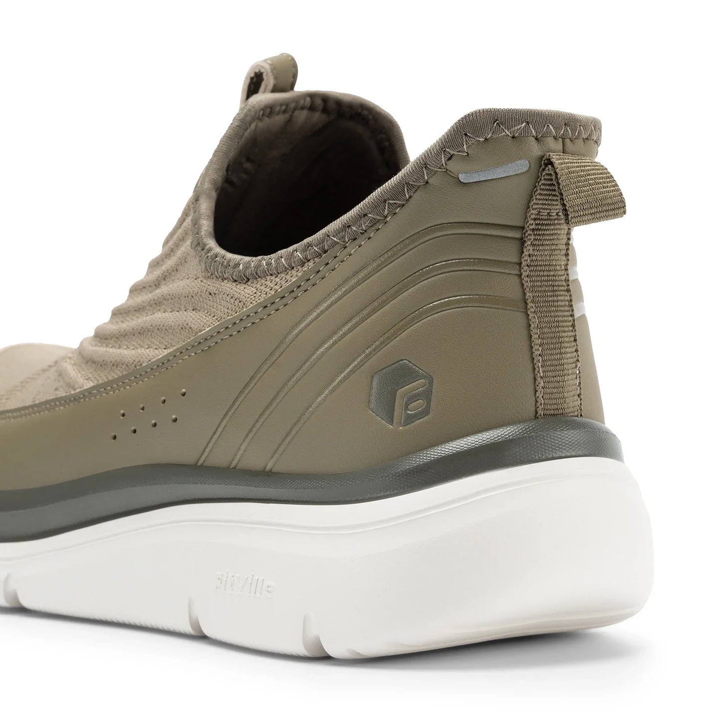 Fitville Wide Men'S Slip-On Running Shoes Lightweight Breathable Outdoor Casual Sports Walking Shoes Sneakers For Swollen Feet