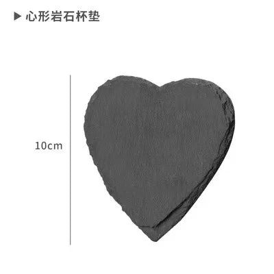 Japanese And Korean Style SLATE Plate Dessert Sushi Flat Western Food Black SLATE Plate Tableware