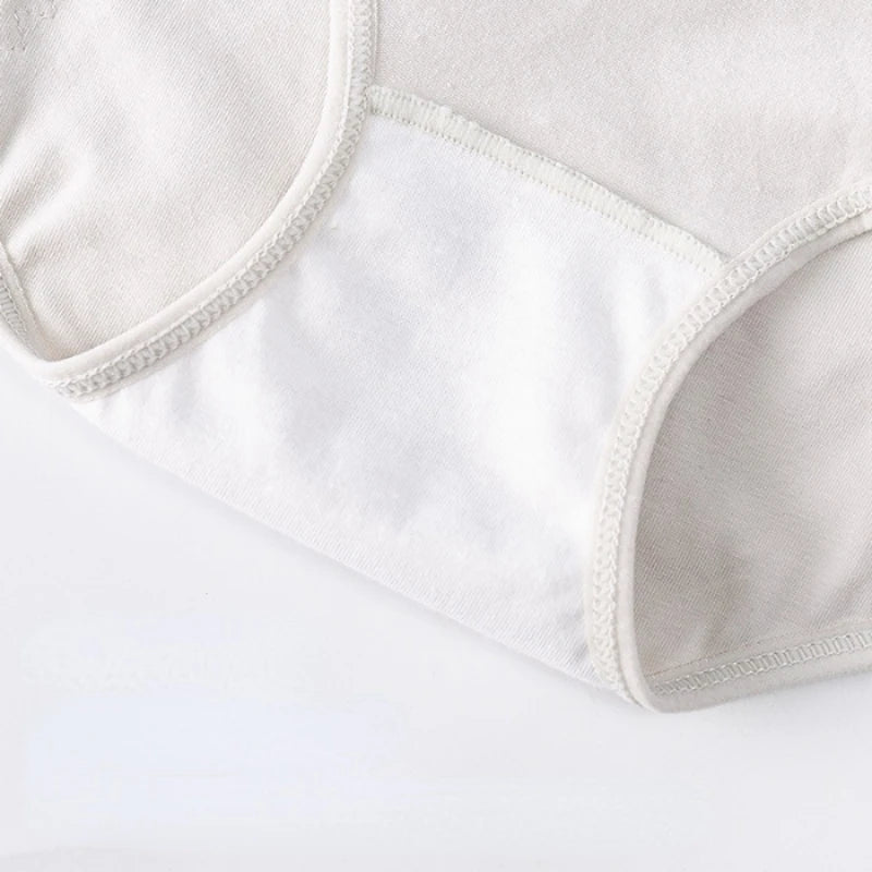 Leak Proof Menstrual Panties Physiological Underwear Womens Comfortable Cotton Panties Breathable Female Waterproof Briefs.