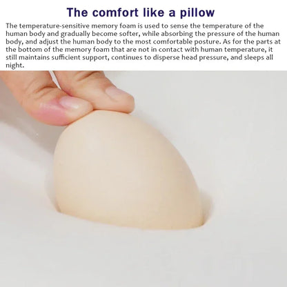 Orthopedic Reverse Traction Pillow Protects Cervical Vertebra and Helps Sleep Single Neck Pillow Can Be Machine Washable 48X74cm