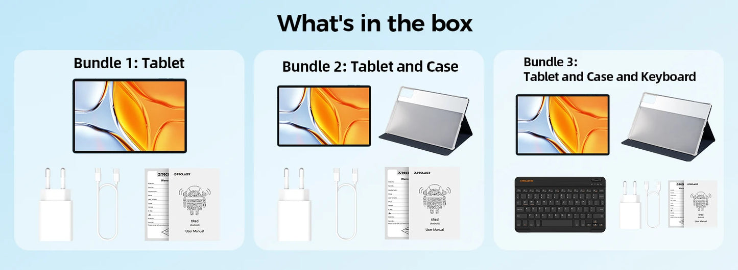 Teclast T70 14" Tablet Android 15 MTK G99 CPU Max 20GB (8GB+12GB Expansion) RAM 256GB ROM 4G LTE 10000mAh 18W Fast Charging GPS.