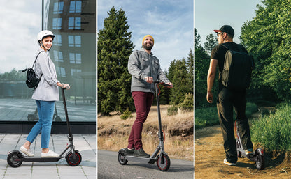 2025 New AOVOPRO Turn Signal Electric Scooter 350W 8.5 Inch Tire APP Smart Escooter 31KM/H 36V10.5AH Electric Scooter for Adults.