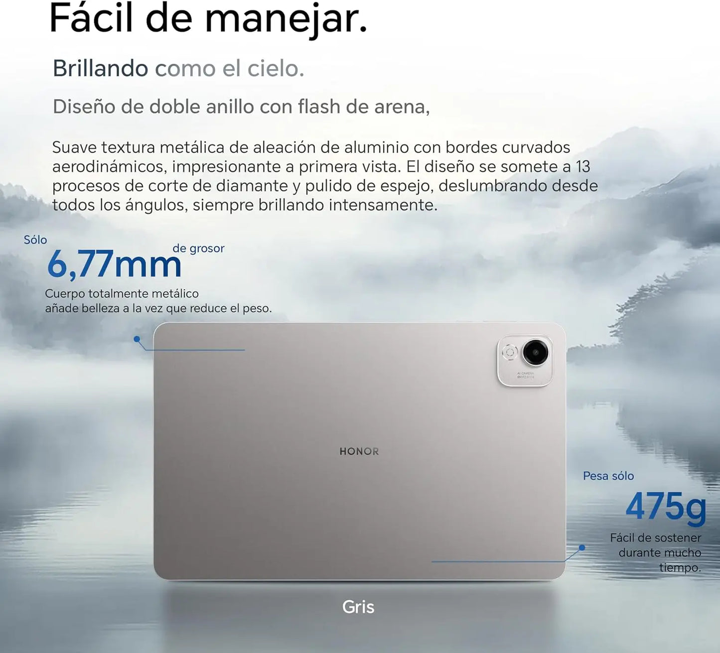 HONOR Pad X9a 11.5 Inches, 120Hz 2.5K Display, 6GB/128GB WiFi, 8300mAh Battery Tablet without Charger Qualcomm Snapdragon 685.