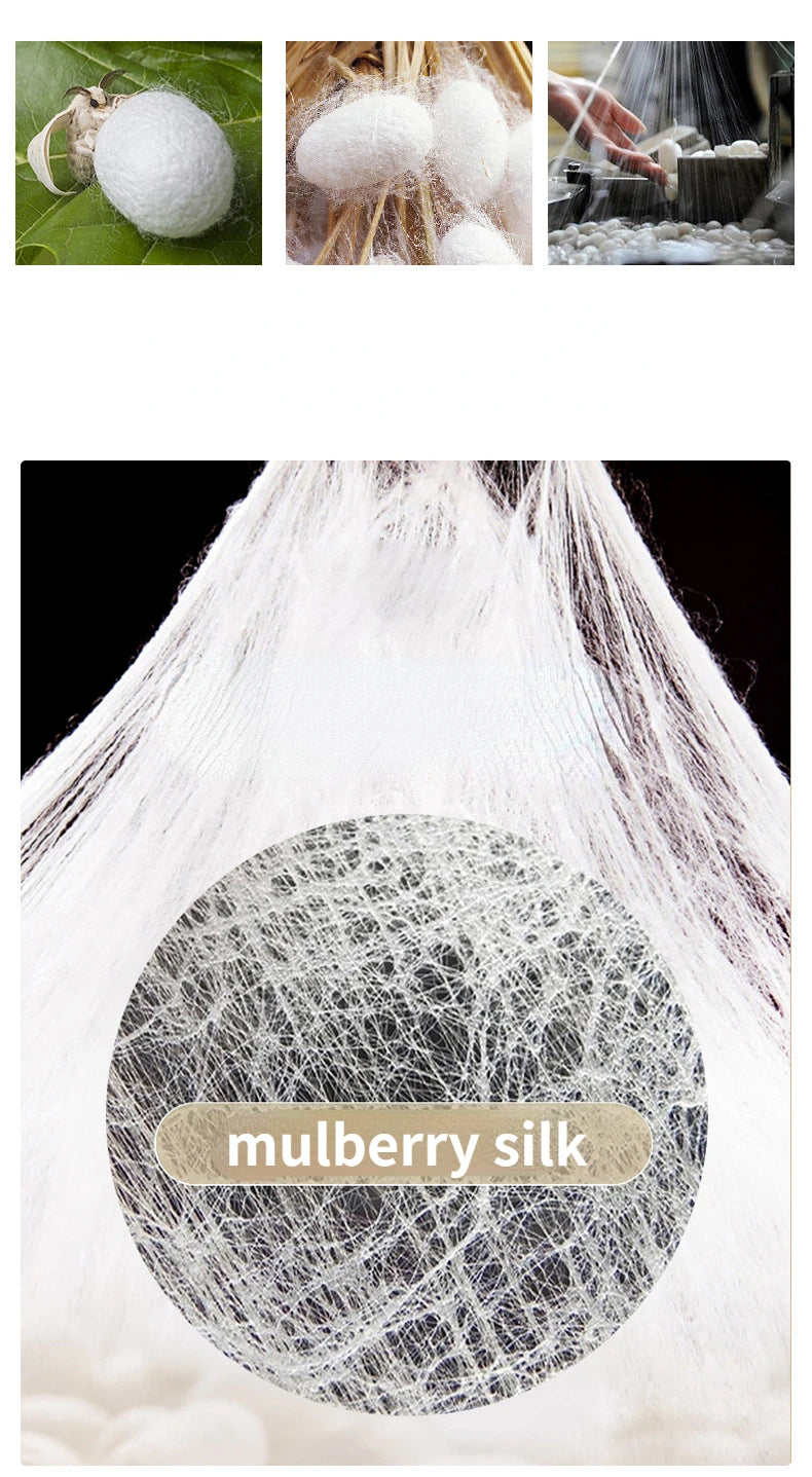 Women's Autumn and Winter Mulberry Silk Blend Tights Slim High Waist Skinny Anti-Hook Thick Warm Leggings Tights Stockings.