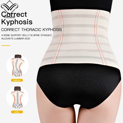 Women's Underwear Mesh Breathable Waist Trainer Shapers Original Colombian Abdomen Control Girdles Woman Steel Bones Shapewear.