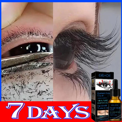 7Days Eyelash Fast Grow Serum Lengthen Thicken Natural Curl Enlargement Voluminous Eyelash Growth Natural Eyelashes Growth Serum.