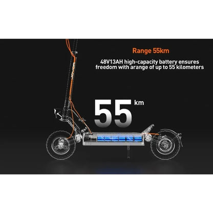 Joyor S5-Z Electric scooter 2000w dual Motor 60v18AH battery E-type foldable electric scooter high-response disc brake Escooter.