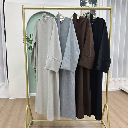 Ramadan Eid Modest Abaya Damen Dubai Islam Muslim Kaftan Dress For Women Kebaya Caftan Marocain Robe Femme Musulmane Vestidos.