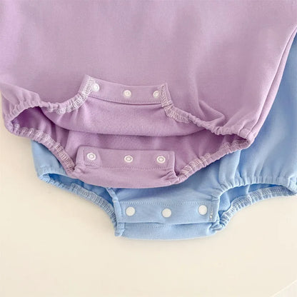 Neugeborenen Baby Strampler Socke Hut 3 stücke Set Cartoon Donald Daisy Ente Kleidung Jungen Mädchen Overall Infant Kurzarm Body k732