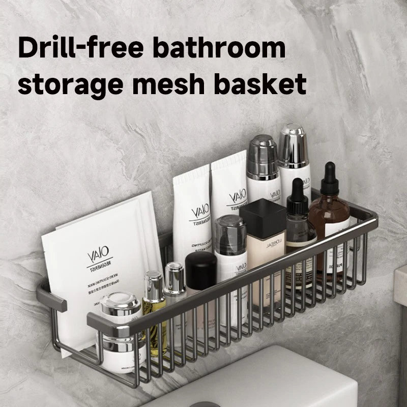 Bad Zubehör Regal Organizer Dusche Küche Lagerung Rack Wand Raum Aluminium Wc Shampoo Halter Regale 25CM