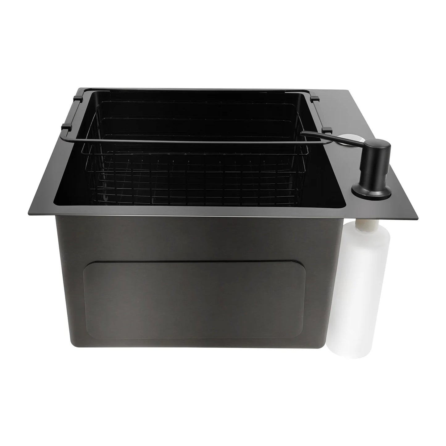 [Edelstahlspüle] Moderne Küchenspüle aus Edelstahl – Edelstahl – für die Küche – langlebig, elegant