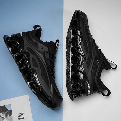 YRZL Mens Athletic Shoes 2025 Breathable Running Shoes Men Lightweight Sneakers Comfortable Walking Shoes Anti Slip Sports Shoes.