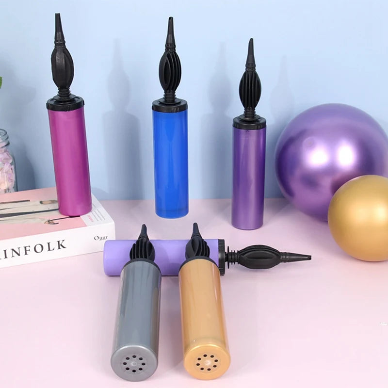 Ballonpumpe Ballonzubehör Ballonfüller Handschub Luftpumpe Hochzeit Valentinstag Geburtstag Party Dekoration Werkzeuge.