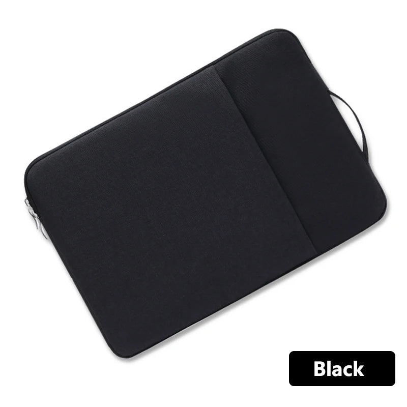 Portable Laptop Sleeve Bag Soft Cover 11 12 13 14 15 15.6 16 Inch for Macbook Huawei Xiaomi HP Dell Lenovo Laptop Sleeve Handbag.