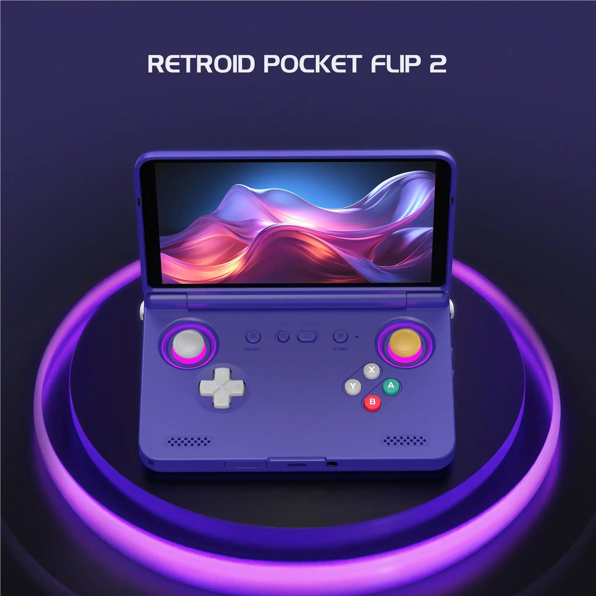 Retroid Pocket Flip 2 SD865 / D1100 Retro Handheld game Console 1080p 500Nits Foldable Gaming Console with 5.5" Screen 5000mAh.