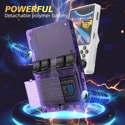 TOP Sale 4"IPS Big Screen R36S Plus Retro Handheld Game Console Linux 64-bit System RK3326 Portable Pocket ARKOS 2.0 R36SPLUS.