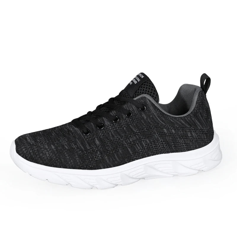 YRZL Lightweight Running Shoes Breathable Non-Slip Running Shoes Men Comfortable Sneakers Outdoor Sports Soft Wear-Resistant.