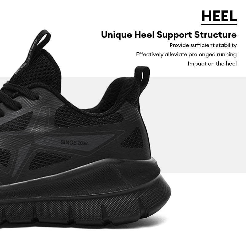 Men's Running Shoes Marathon Breathable Lightweight Women's Comfortable Casual Athletic Nonskid Walking Sports Sneakers.