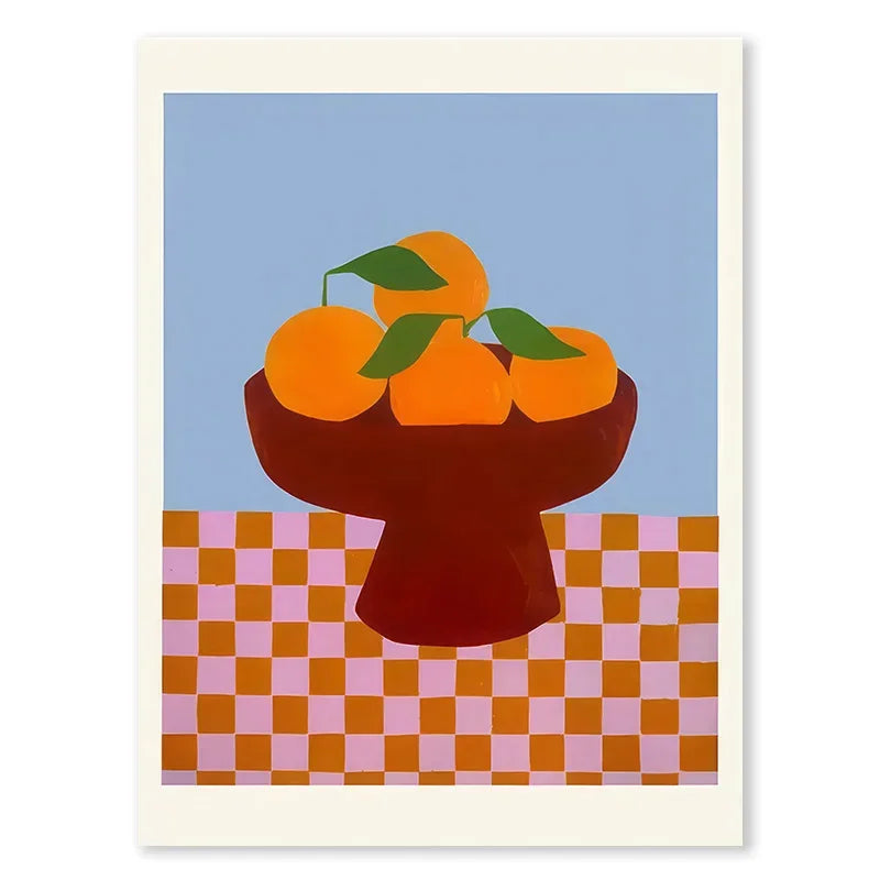 Abstract Blue Geometric Face Lines Canvas Painting Curve Girl Vase Dove Wall Art Posters Print Picture Nordic Bedroom Home Decor.