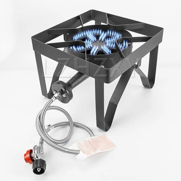 Energy-saving gas stove LPG natural gas portable patio cooker with pressure reducing valve YY-GB12.