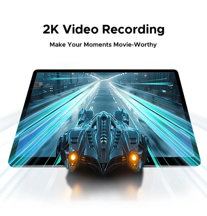 Doogee Tab E3 Max 2 in 1 Tablet Pc 14" 2.1K Display Android 15 32Gb (8+24) 256Gb 13500Mah Battery Qual Speaker Helio G100 Tablet