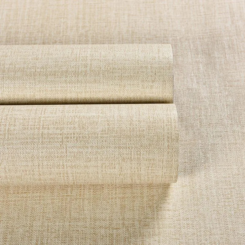 Selbstklebende Tapete, wasserdicht, einfarbig, Leinenmuster, Wohnzimmer, Schlafzimmer, Zimmer, Schrank, Dekoration, Aufkleber