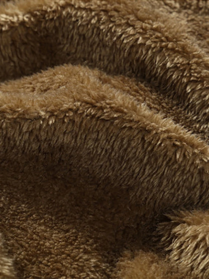 Men's Casual Trend Korean Version Of The New Raccoon Fur Collar Mouth In The Long Cold Warm Cotton Jacket Thickening.