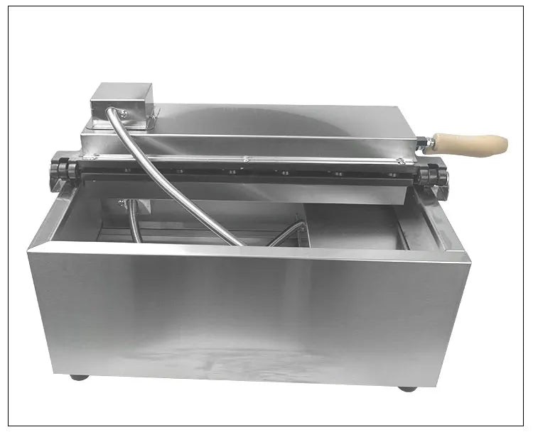 XEOLEO Taiyaki Maker Fish Waffle Machine Fish Cake Baking Machine 6 Pcs Fish Ice Cream Waffle Maker 3000W Non-stick Pan.