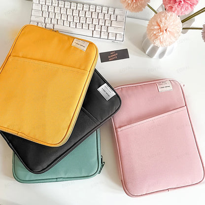 Tablet Sleeve Bag 9-11 inch for XiaoMi Pad 5 Pro iPad Air Pro 11 13 M4 M2 10th/9/8 10.2 For Samsung Huawei Shockproof Pouch Bags.