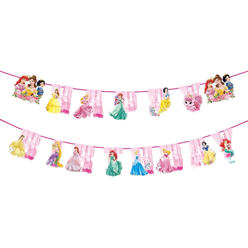 Disney Prinzessin Geburtstag Party Dekorationen Mädchen Kind Deco Disney Prinzessin Geburtstag Teller Servietten Tassen Geschirr Liefert Setup