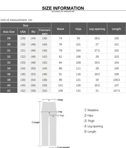 Business Lyocell Jeans Men Summer New Thin Fashion Straight Breathable Brand Pants Male Slim Comfortable  Denim Trousers.