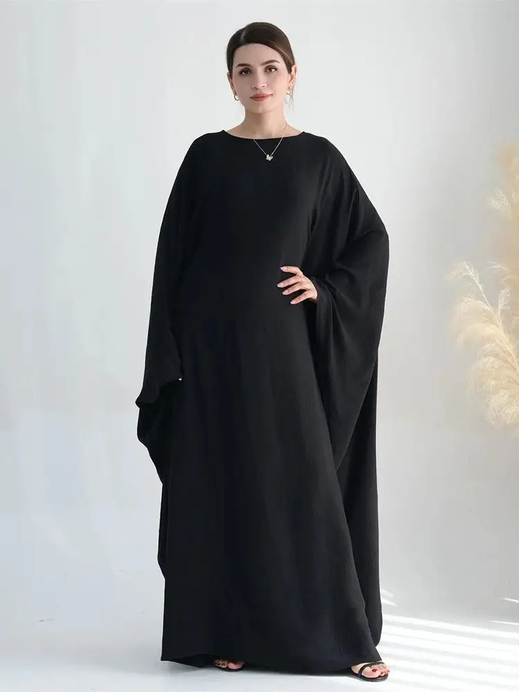 Ramadan Eid Cotton Linen Abaya Turkey Islam Muslim Maxi Dress Prayer Clothes Women Kaftan Kebaya Caftan Robe Femme Musulmane