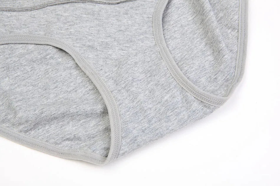 Soft Breathable and Stylish Maternity Underwear Low Waist Cotton Panties Designed for Pregnant Women Comfort Maternity Clothings.