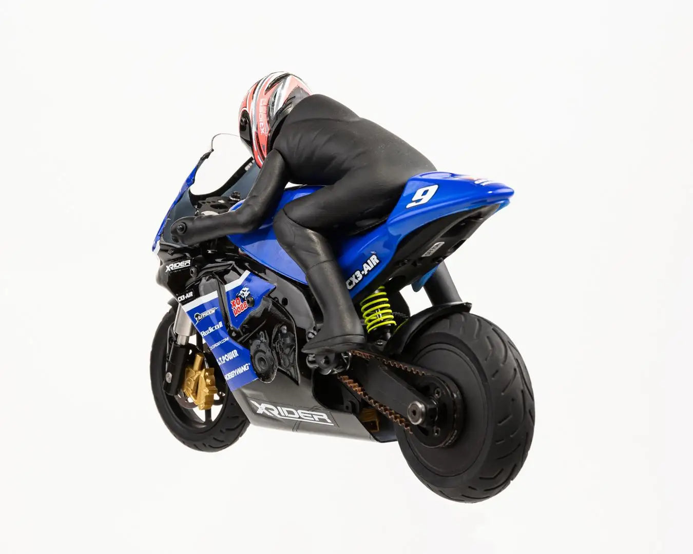 RC X-Rider 1/10 Remote Control GP Motorcycle CX3-EVO Brushless with Gyroscope High Speed Violence Model Rc Cars for Adults.