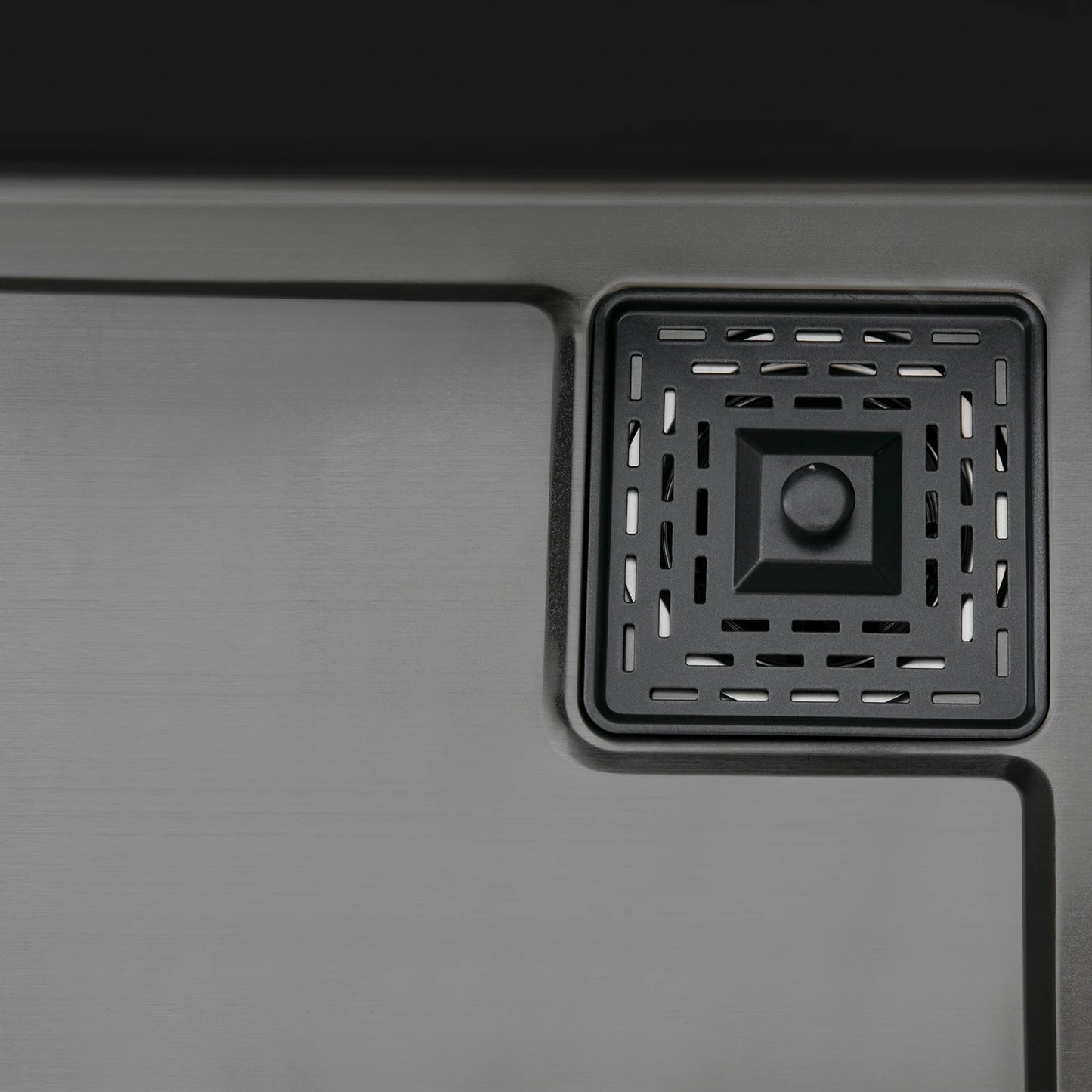 80 * 46 * 20 cm Edelstahlspüle 201 Nano-Galvanikprozess Dreifach 60 cm Rohrlänge 13 kg Bruttogewicht-Küchenspüle-Set