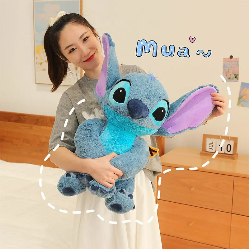 30/40/55CM Interstellar Baby Station Stitch Doll Large Stitch Rag Doll Plush Toy Children Accompany Holiday Gifts.