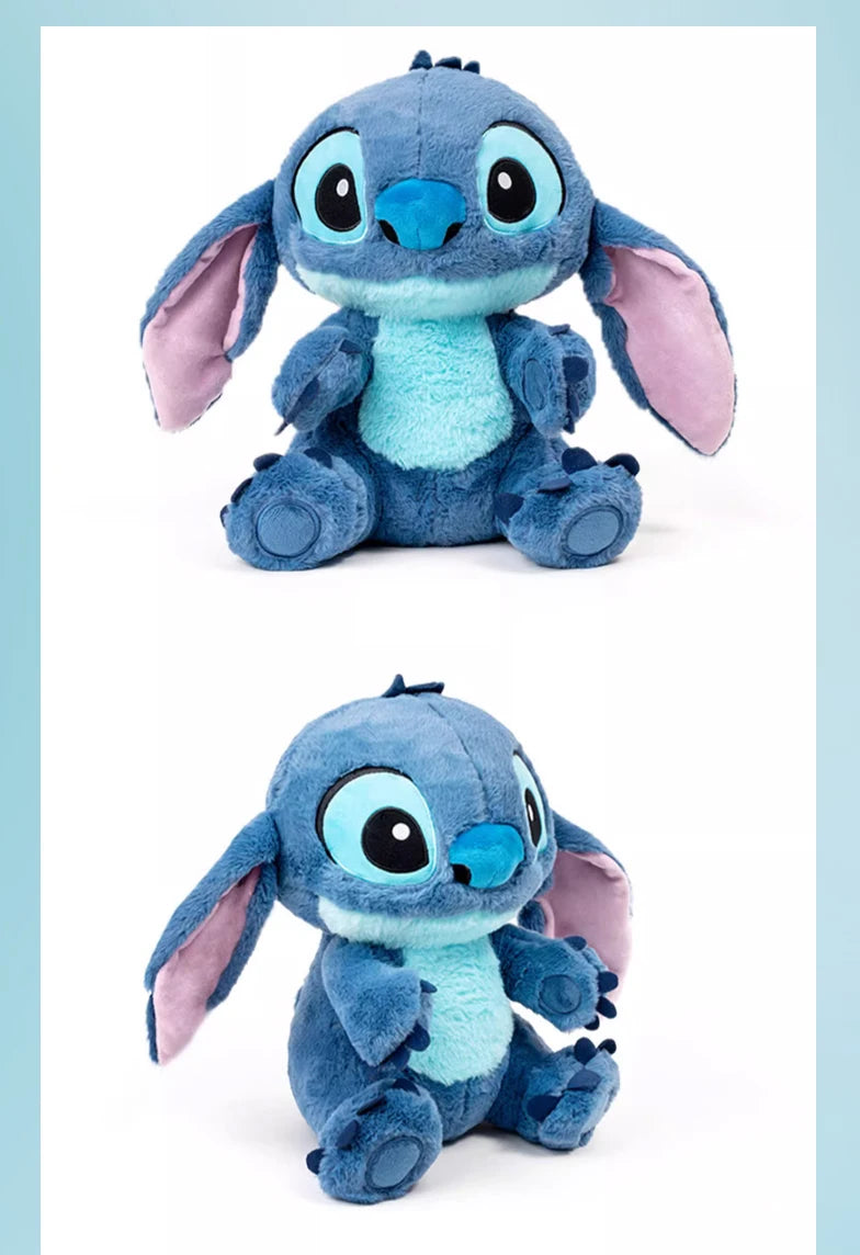 Genuine Disney Kawaii Stitch Stuffed Toys Cartoon&Cute Lilo&Stitch Plush Dolls Throw Pillow BirthdayGift For Kids Boy Girlfriend.