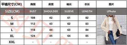 Women Cardigan Hoodie Jacket Autumn Winter Argyle Textured Pattern Hooded Irregular Hem Buttons Fleece Oversized Outerwear Coat.