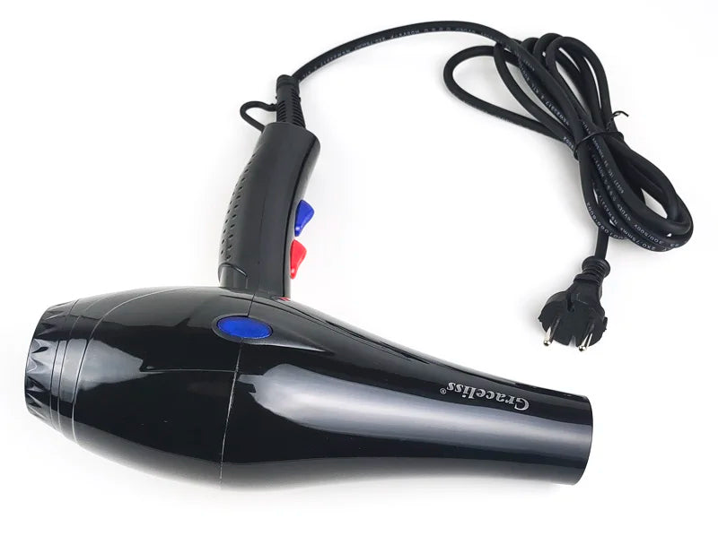 For hairdresser and hair salon long wire EU Plug Real 2100w power professional blow dryer salon Hair Dryer hairdryer