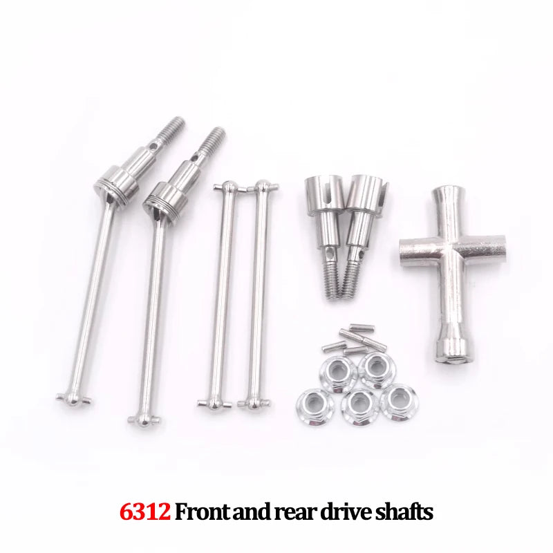 16101 16102 PRO SG116 PRO SG116MAX 16103 Q130 Original Parts Drive Shaft/gear/bearing/motor/servo/tire/steering Cup/swing Arm