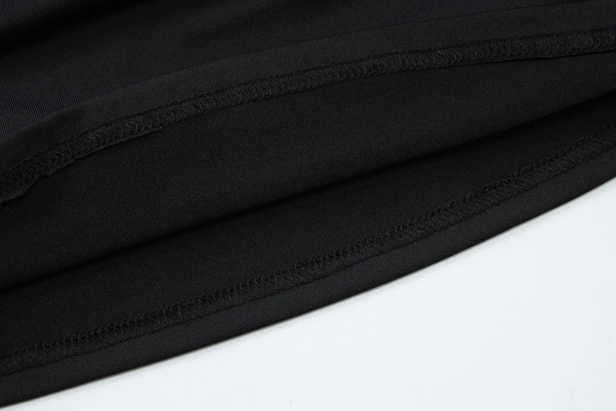 Dulzura One Shoulder Sleeveless Ruched Bodycon Tank Top Women'S Solid Sexy Casual Y2K Tops Party Club Streetwear Summer Clothes