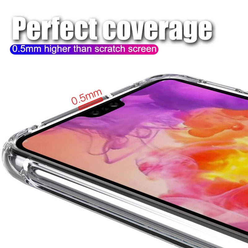 Luxury Soft Case For Huawei P20 P30 Lite Pro Protective Transparent Case Mate 20 30 Lite Honor 20 Lite pro Silicone Back Cover.