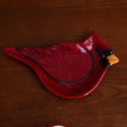 Christmas CeramicTableware Set High Grade Underglaze Colored Western Dining Plate Festival Dinner Party Cutlery Decorative Plate.