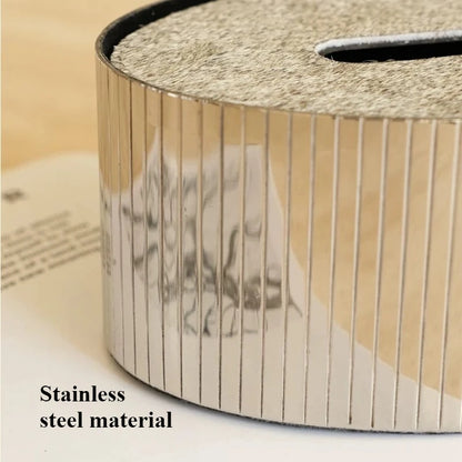 Horsehair Tissue Box Modern Living Room Desktop Tissue Storage Nordic Restaurant Napkin Boxes Home Decoration Accessories.
